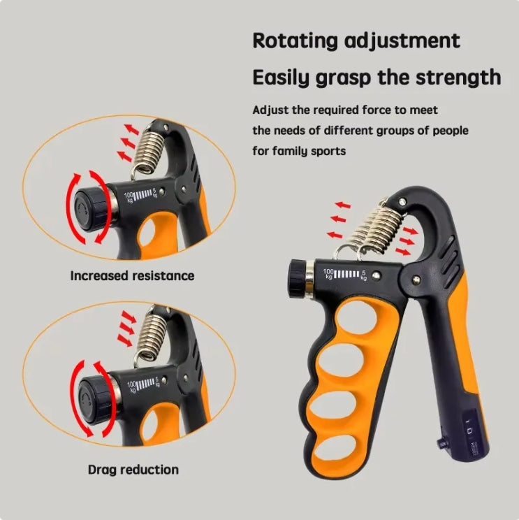 5-100kg Hand Grip Strength Trainer Adjustable