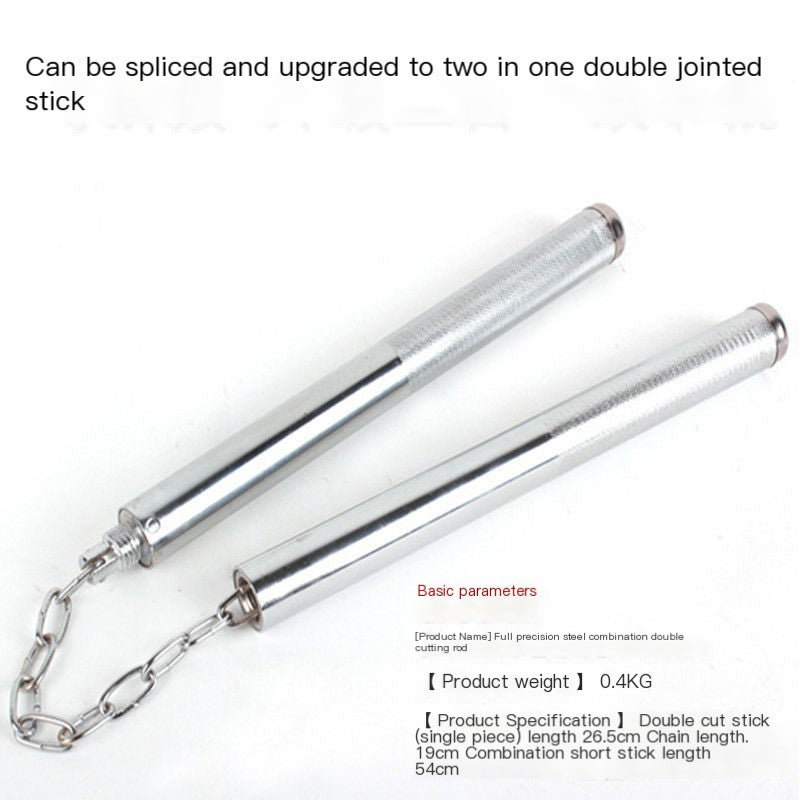 Stainless Steel 2-in-1 Nunchaku