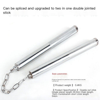 Stainless Steel 2-in-1 Nunchaku